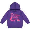 thumbnail image 2 of Inktastic My Gammy Loves Me Girl Dinosaur Toddler Hoodie, 2 of 4