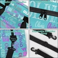 thumbnail image 4 of Dance Bag for Kids Girls Personalized Bag Name Overnight Bag Ballet Bag Gym Bag Light Blue, 4 of 7