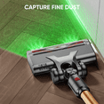thumbnail image 6 of (Open Box) VAKERR Cordless Vacuum Cleaner 550W 55KPA 60Mins 2500mAh Lightweight Stick Vacuum Cleaner for Home Hardwood Floor Carpet Pet Hair, 6 of 8