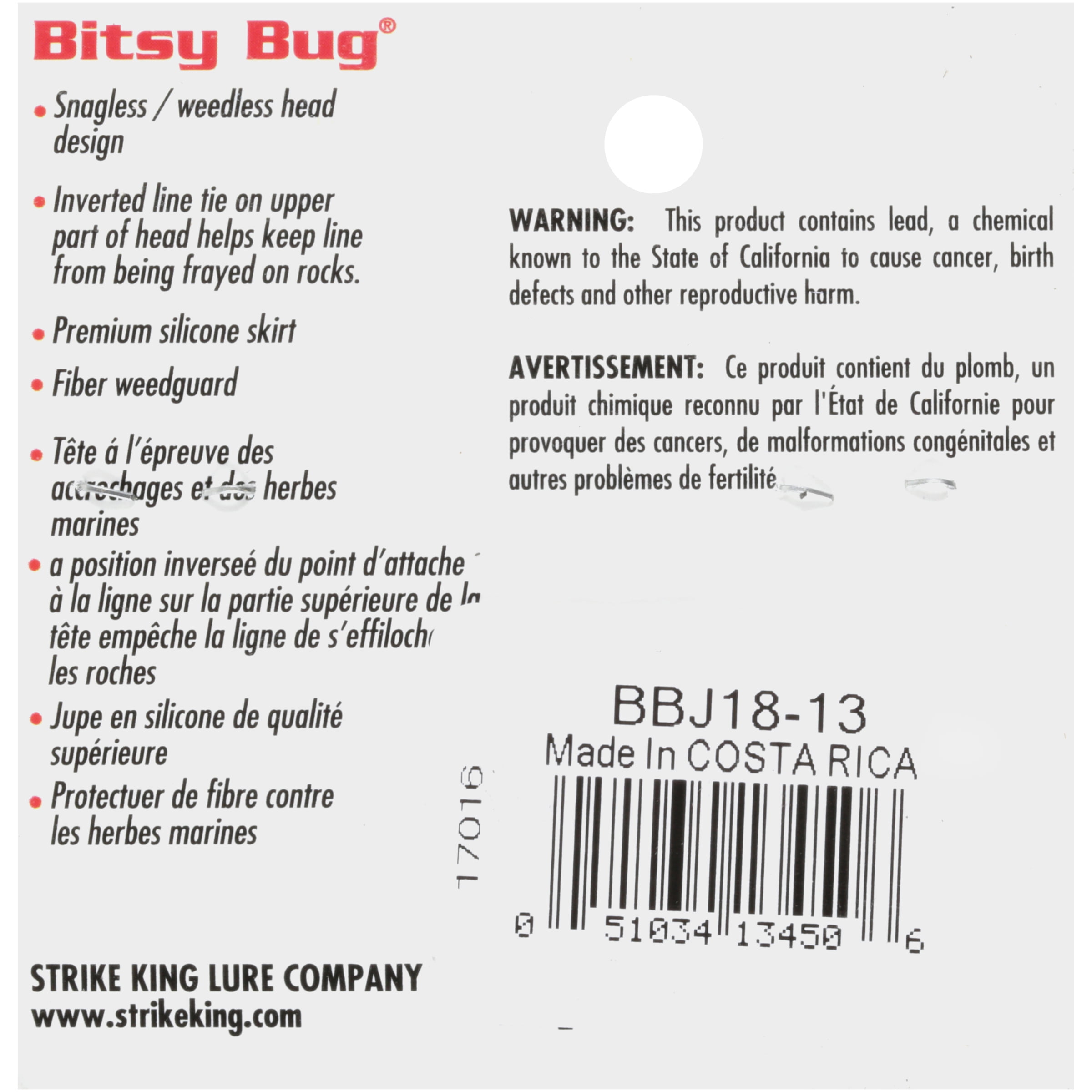 (3 pack) Strike King Bitsy Bug Mini Jig 1/8oz Green Crawfish Bass Jig