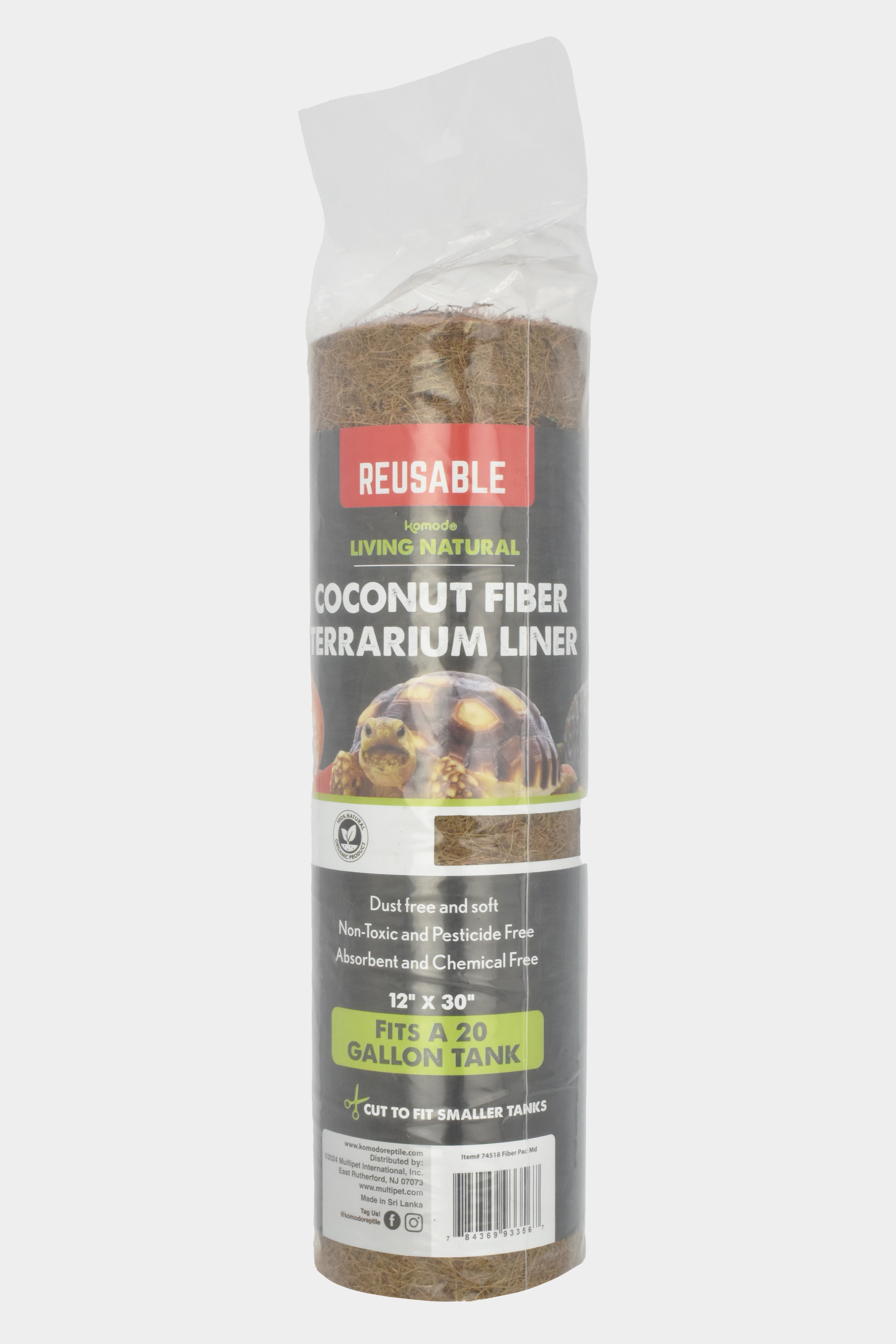 (3 pack) Komodo Fiber 12 x 30 Terrarium Liner