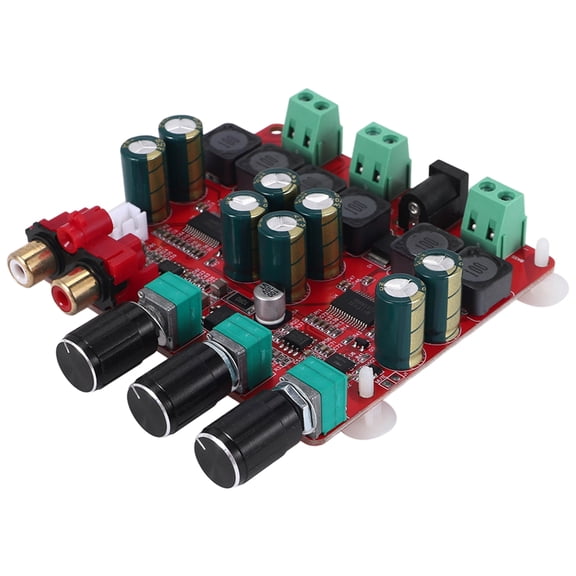 TPA3118 Digital Power Amplifier Board 30W 30W 60W () High-Power 2.1-Channel Stereo Speaker Power Amplifier Board,1 * TPA3118 power amplifier board,red