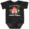 thumbnail image 3 of Inktastic Book My Reservation I'm Going to Grandma and Grandpa's Boys or Girls Baby Bodysuit, 3 of 5