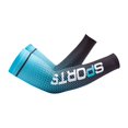 thumbnail image 3 of 4x Mangas De Brazo Refrescantes Con Protección Para Hombres Y Mujeres Para Correr, Conducir Al Aire Libre, Azul Claro, 3 of 8