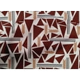 thumbnail image 4 of oneOone Cotton Cambric Fabric Triangle & Line Geometric Print Fabric BTY 56 Inch Wide, 4 of 4