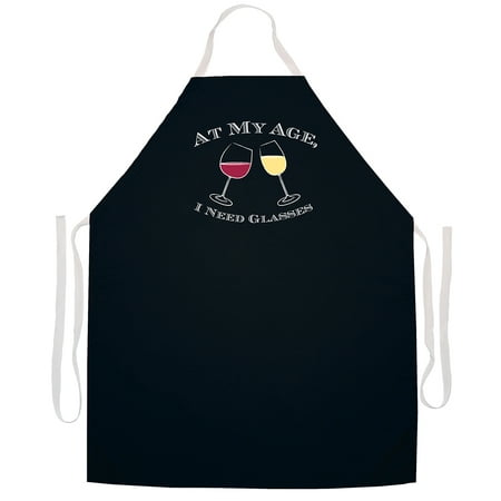 I Need Glasses Aprons by LA Imprints Novelty Gift Kitchen Bar Grill Humor Funny Attitude