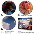 thumbnail image 3 of Designart "Elegance In Pink Dahlia Blooms" Dahlia Floater Framed Wall Art Prints, 3 of 5