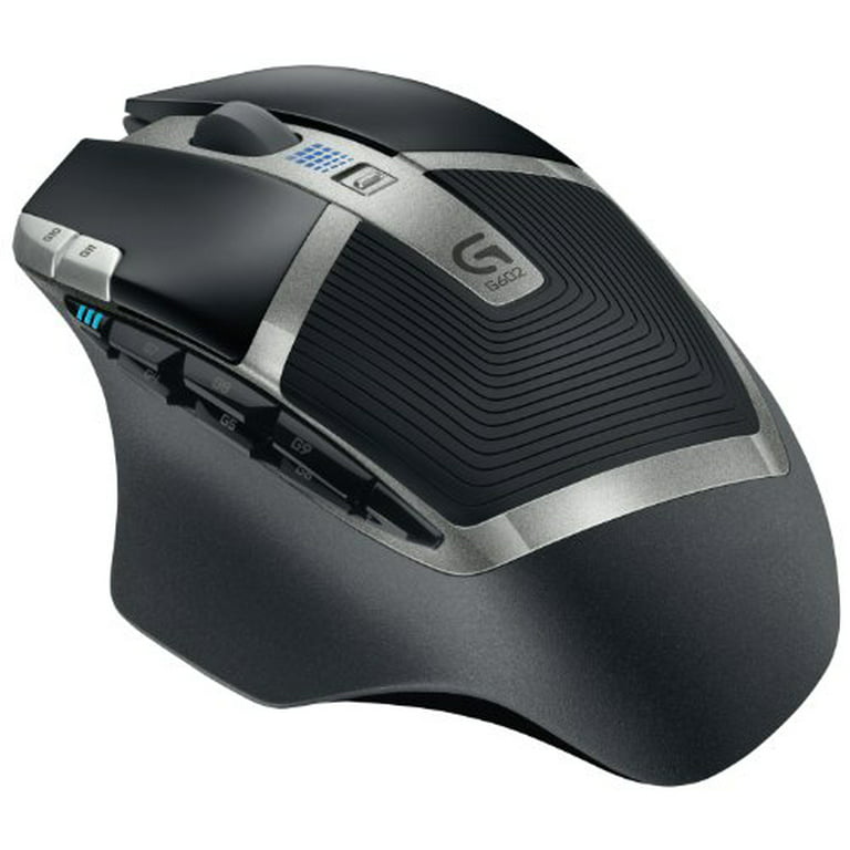 Logitech G602 Wireless Gaming Mouse - Optical - Wireless - Radio Frequency - - USB 2.0 - 2500 dpi - Scroll Wheel - 11 - Right-handed Only - Walmart.com