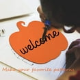 thumbnail image 3 of Home Decor 4Pcs Creative Wooden Manual Diy Fall Halloween Pumpkin Background Board Yard, 3 of 9