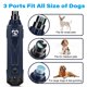 thumbnail image 5 of Molinillo de uñas para perros Casfuy, 6 velocidades, recargable con luces LED, 5 of 7