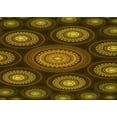 thumbnail image 1 of Ahgly Company Machine Washable Indoor Rectangle Transitional Night Red Area Rugs, 5' x 7', 1 of 7