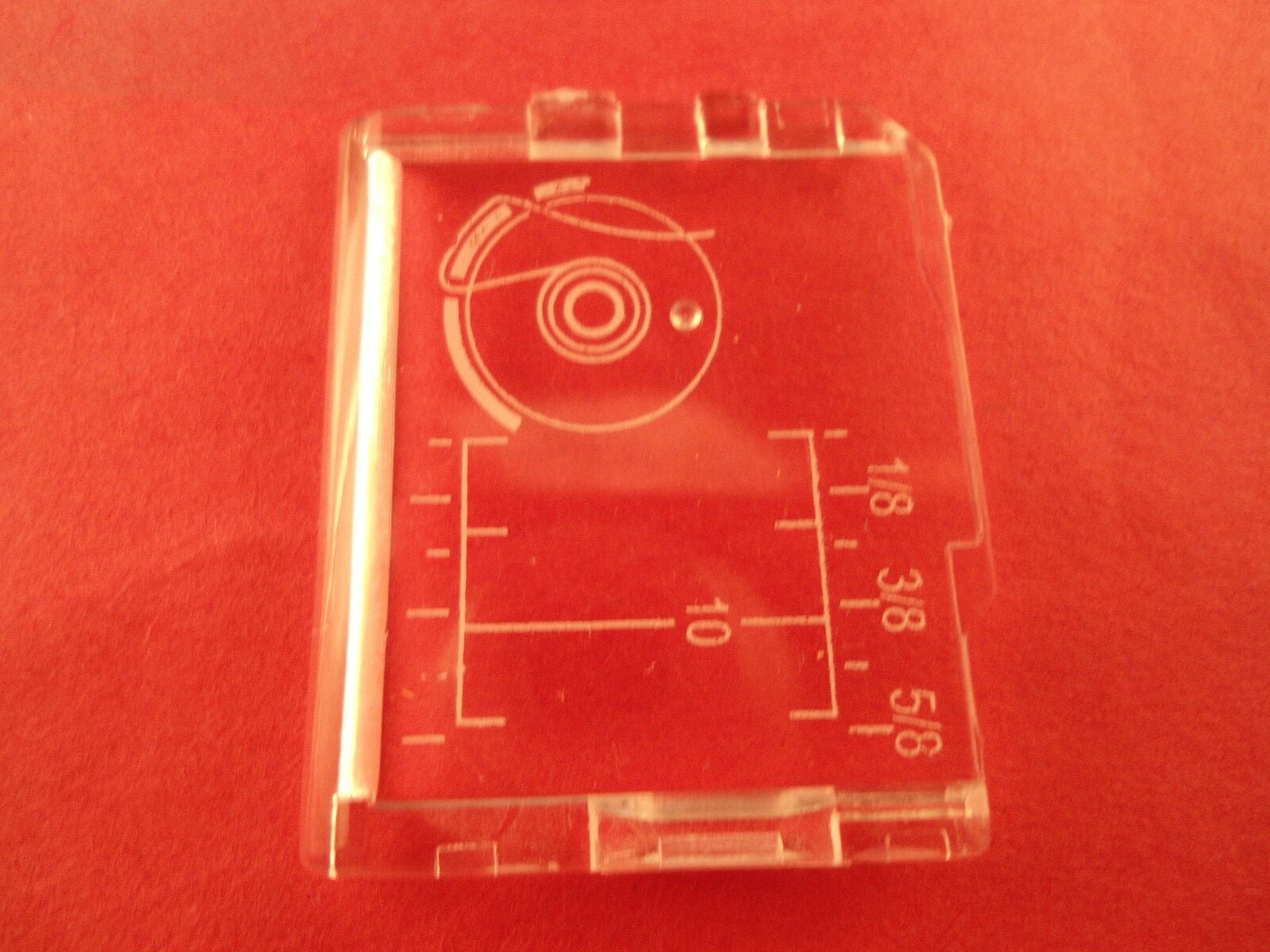 2PCS Bobbin/Hook Cover Plate #750036012 – Compatible With Elna, Janome, Husqvarna Viking, Babylock & More | Transparent Replacement Part