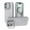 Gray, variant on ELEHOLD Case for iPhone 16 Plus,Soft Silicone Magnetic Slim Phone Case with Invisible Kickstand,Black