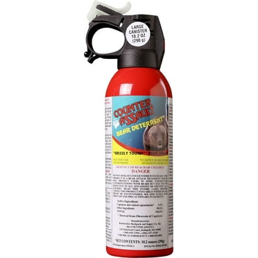 Counter Assault 7034 Bear Spray Canister 10.2