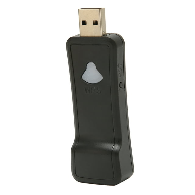 Adaptador de red inalámbrica de TV interfaz RJ45 de alta sensibilidad Adaptador WiFi USB Amplio rango de alta velocidad 300Mbps para consolas de juegos