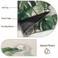 thumbnail image 6 of Palm Leaves Tropical Area Rugs 5'x8', Washable Small Throw Rugs for Classroom Bedroom, Green Botanical Summer Linen Indoor Outdoor Rug Non-Slip Low Pile Carpet Runner Reversible Floor Mats, 6 of 8
