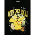 thumbnail image 2 of Pikachu Spooky Nights Little Boys and Big Boys Graphic Tee with Short Sleeves, Sizes 4-18, 2 of 2