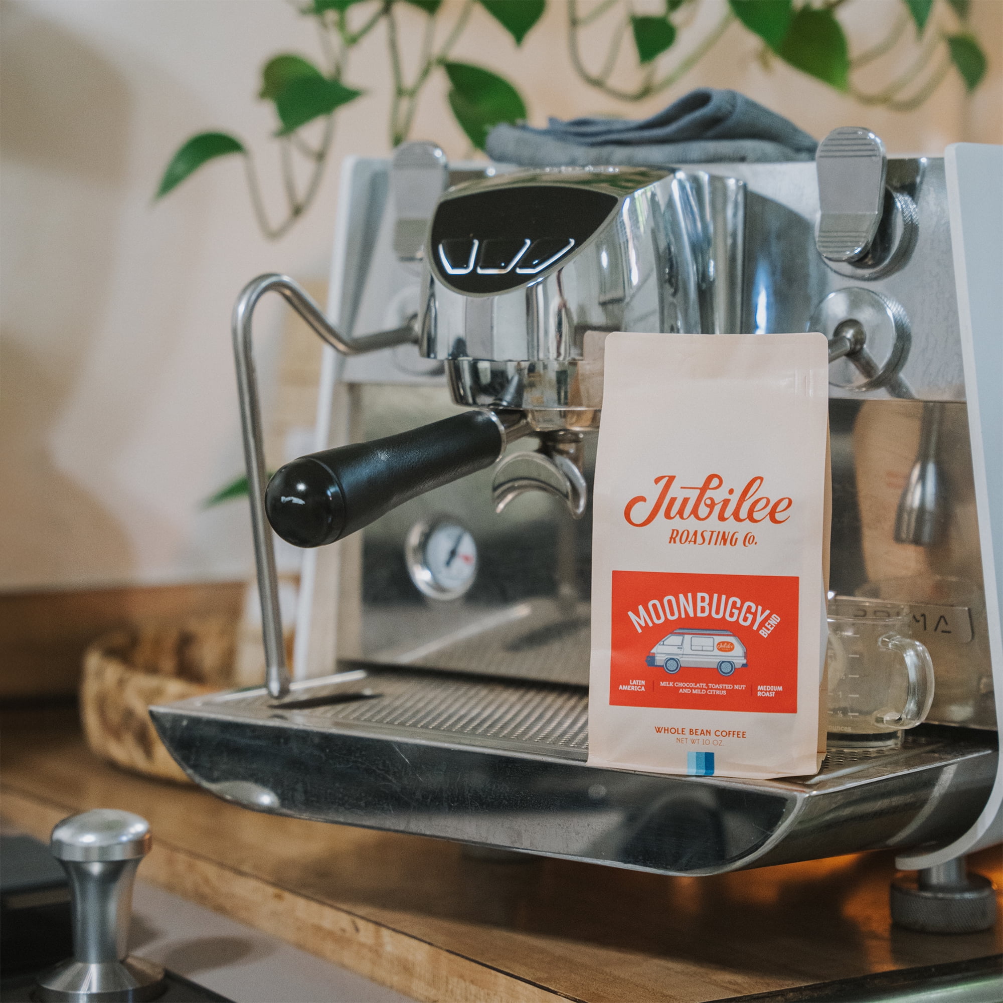 Local Jubilee Roasting Co Moonbuggy Blend, Whole Bean Coffee, Medium Roast, 10oz