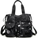 thumbnail image 3 of Bolso para mujer, bolso de hombro con múltiples bolsillos, bolso de enfermera para el trabajo, bolso cruzado grande, bolso con asa superior de nailon de moda, 3 of 4