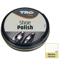 TRG Neutral Shoe Polish 100ml - hard wax leather shoe polish with powerful cleaning effect.
