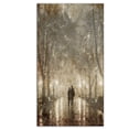 thumbnail image 2 of Design Art - Couple Walking in Night Lights, 2 of 3