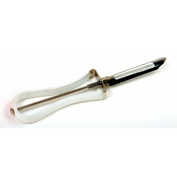 Norpro White Peeler PVC Handle, Pack of 1