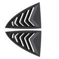 thumbnail image 5 of 2Pcs Car Rear Window Shutter Cover Trim Stylish Look Window Louver Side Vent Trim Replacement for Tesla Model 3 2023 and Later Carbon Fiber Style, 5 of 5