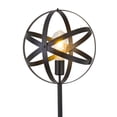 thumbnail image 4 of Q-Max JM99-1033F Metal Floor Lamp with Spherical Cage, Black, 4 of 5