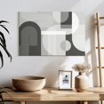 thumbnail image 3 of Elephant Stock Abstract Arches Gray Ii Wall Art - Horizontal Canvas Wall Art - Living Room Wall Decor - Abstract Canvas - Black And Gray Decor By Urban Epiphany - 24" x 16", 3 of 8