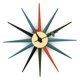 thumbnail image 1 of Reloj de pared sin tictac silencioso con estrella colorida de diseño moderno Maxi de LeisureMod LeisureMod MCL18M, 1 of 2