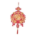 thumbnail image 3 of Decoración colgante de Año Nuevo chino para fiesta, colgante decorativo de nudo chino rojo Estilo C, 3 of 9