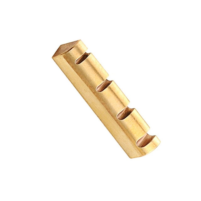Sonducket Bass Guitar Top Nut Universal Music Playing String Instrument Metal String Roller Pieza de repuesto Reemplazar componentes Accesorios para instrumentos musicales 4 cuerdas Sonducket OD030782-01