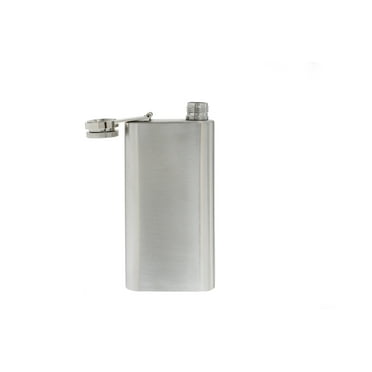 POCKET FLASK 6 OZ STAINLESS STEEL