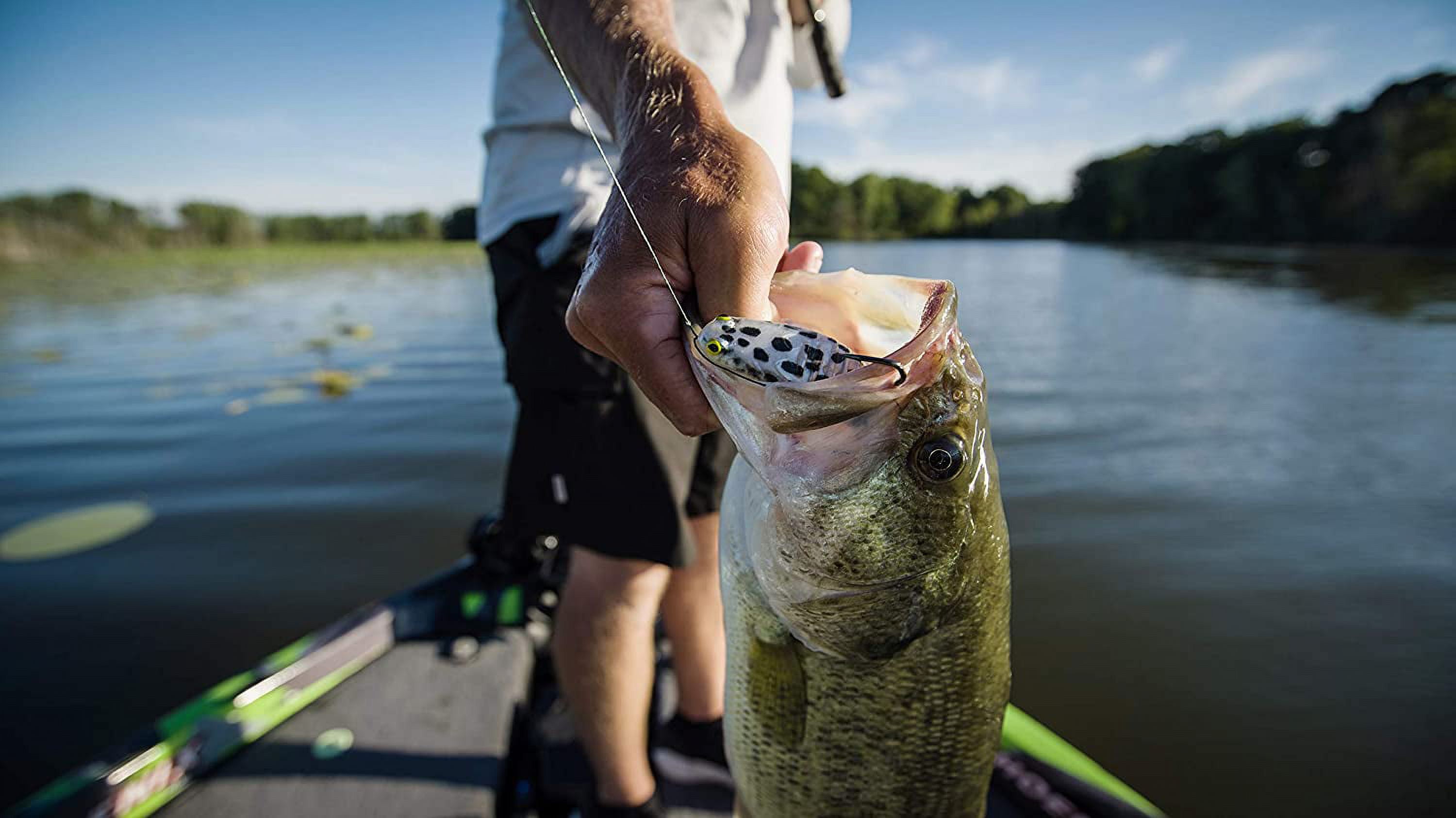 Berkley PowerBait® Buzz'n Speed Toad Fishing Soft Bait 4 1/4 In., 11 cm HD Natural Leopard Fishing Lure
