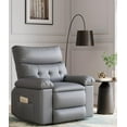 thumbnail image 1 of 27" Oversized Massage Recliner Chair with Vibrating & Heating, PU Leather, 1 of 7