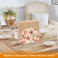 thumbnail image 6 of Yayeee Napkin Holder for Table Kitchen Paper Tissue Organization, Beige Starfish, 6 of 8