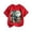 T10-Red, variant on Ulitacool Tops For Boy Crewneck Cartoon Graphic Short Sleeve T Shirts Little Boys Retro Wear Navy