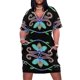 thumbnail image 1 of Karen DeLeary-Vestido largo de verano para mujer traje holgado con bolsillos estampado Floral Rock, 1 of 6
