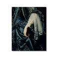 thumbnail image 1 of Moody mujer retrato pintura al óleo lienzo póster victoriano pared arte impresiones alteradas pintura surrealista oscuro Academia Decoración, 1 of 4