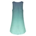 thumbnail image 4 of DailyTrove Women's Ombre Sleeveless Maxi Dress, Casual Beach & Evening Wear, Lightweight Chiffon Blend, Flowy Hem, Plus Size Friendly, 4 of 5