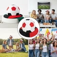 thumbnail image 4 of Vjnyvs Egypt Football Fans Hat Novelty Flag Pattern Hat Funny Cheer Accessories for Football Party Celebration Accessories, 4 of 7