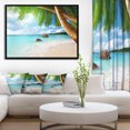 thumbnail image 4 of Designart - Praslin Island Seychelles Beach - Photo de Bord de Mer Impression sur Toile Encadrée, 4 of 4