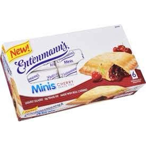 Entenmann's Box Of Mini Apple Pies And Box Of Mini Cherry Pies