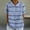 Purple, variant on YHAJDS Short Sleeve Sweater for Women Collar Style Loose Fit Casual Print Shirt