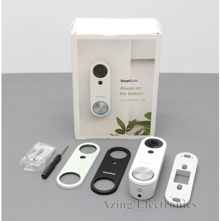 Pre-Owned:Very Good SimpliSafe SSDB3 Wired Smart Wi-Fi Video Doorbell Pro