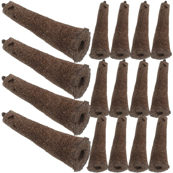 MERRYHAPY 50-Pack Hydroponic Growing Sponges for Vegetables and Plants, Garden Starter Medium for