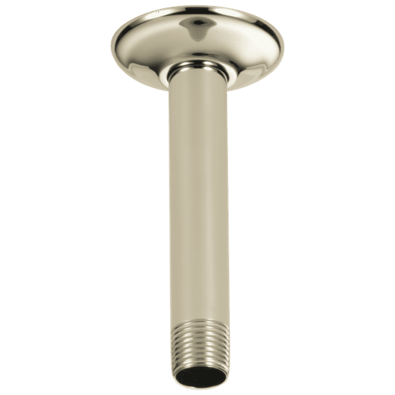 Delta Universal Showering Components Shower Arm & Flange - Ceiling Mount in Polished Nickel
