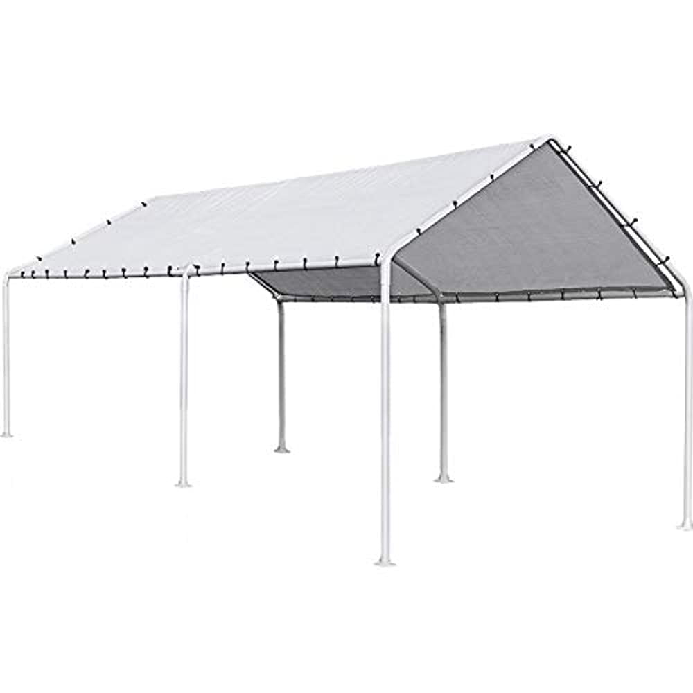 Details about   Metal Car Truck Motorcycle ATV Shelter Garage Shed Tent 10x15 Waterproof Frame 