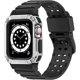 thumbnail image 1 of Compatible con Apple Watch Band 45mm 44mm 42mm con estuche, correas deportivas resistentes con estuche protector elevado [amortiguador] para Iwatch Se Series 7 6 5, 1 of 5