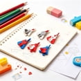 thumbnail image 3 of FEOLGEHLY 10PCS Erasers, Cartoon Eraser, Under 1$ Erasers Bulk, Mini Erasers, Cute Erasers, Pencil Erasers for Writing Drawing, Office Supplies, Stationery, Clean Erasing, Novelty (Random Colors), 3 of 7